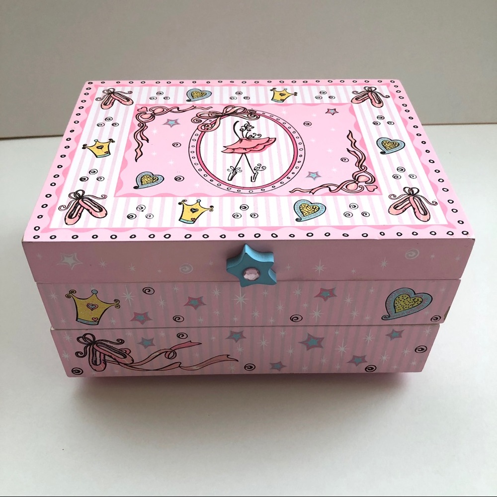 Ballet Jewelry Box Pink Ballerina Hot Focus